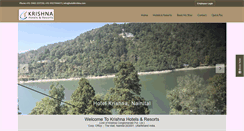 Desktop Screenshot of hotelkrishna.com